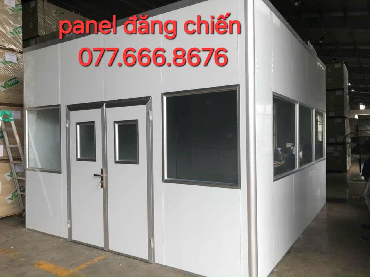 thợ làm vách panel tại sóng thần 3