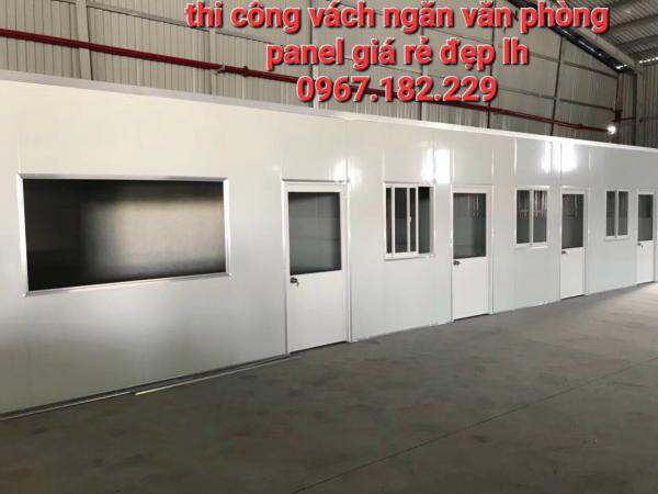 thi công vách ngăn panel giá rẻ tại quận 1