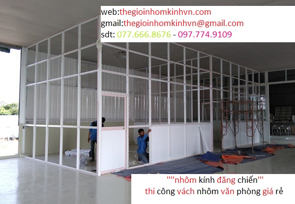 thợ làm vách nhôm kính tại long an lh 0967.182.229 mr: đăng chiến