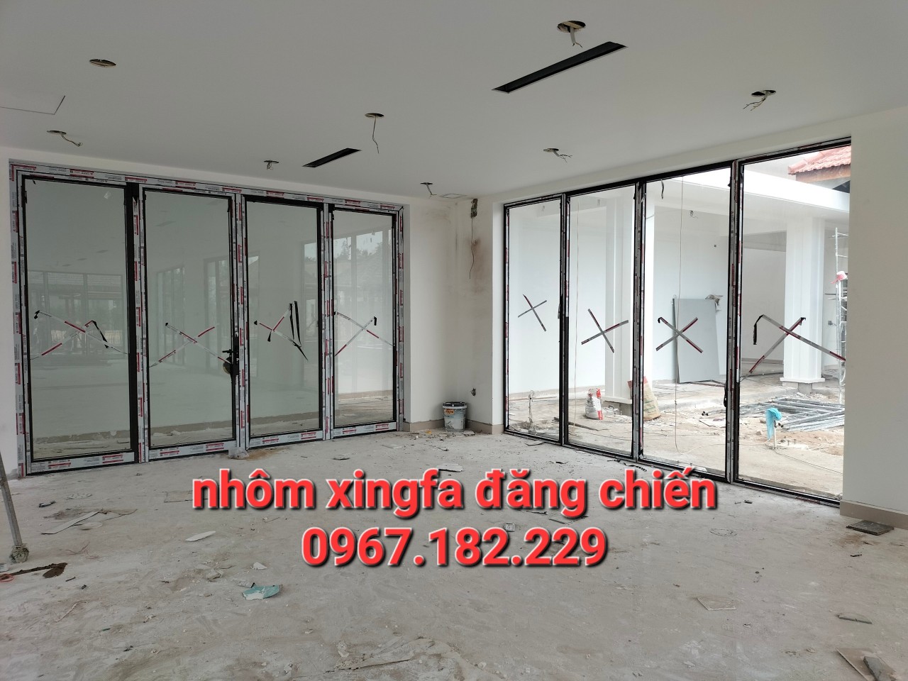 thợ làm vách nhôm kính tại tân uyên bình dương