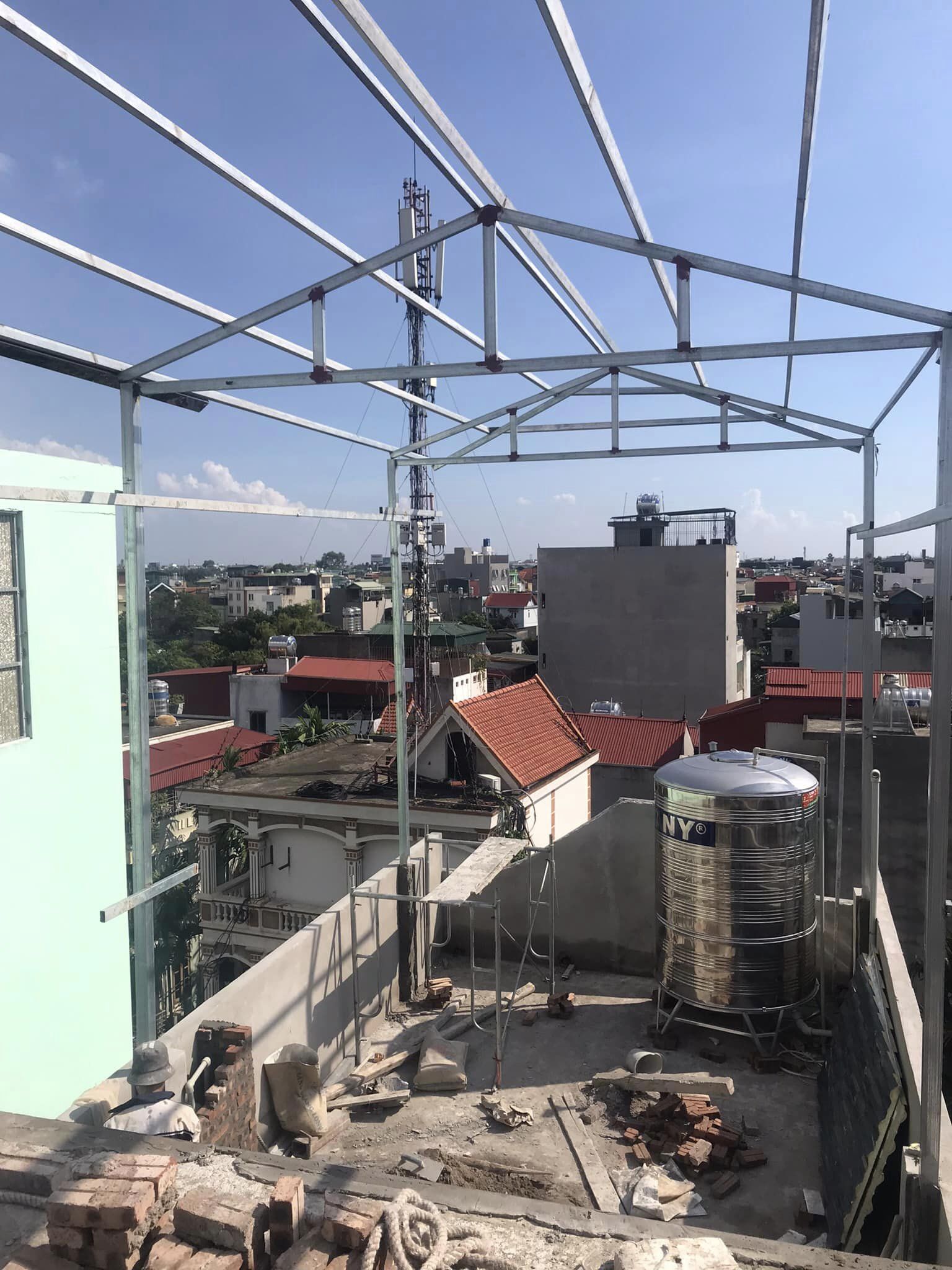 làm mái tôn giá rẻ tại củ chi