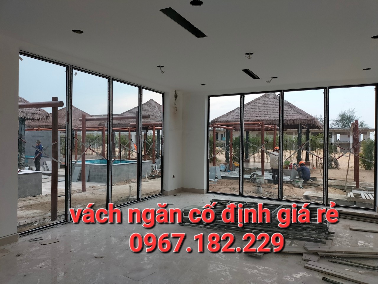 báo giá làm vách nhôm kính ở quận 1