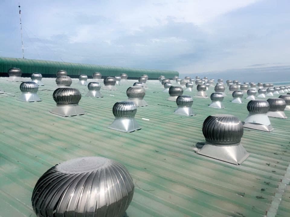 thợ làm quả cầu thông gió tại quận 11