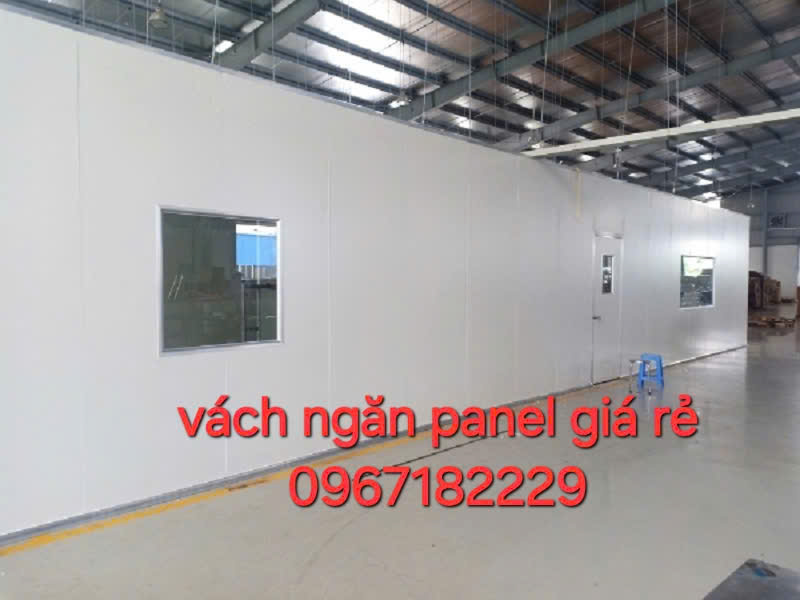 thi công vách ngăn panel giá rẻ